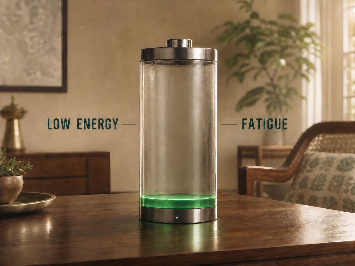 ALIV Pune fatigue consultation — doctor reviewing patient energy and blood markers
